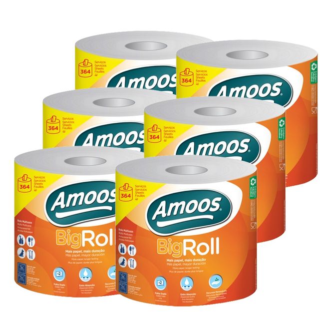 Hovedbilde Big Roll - Multipurpose Tørkerull (Storpack 6 ...