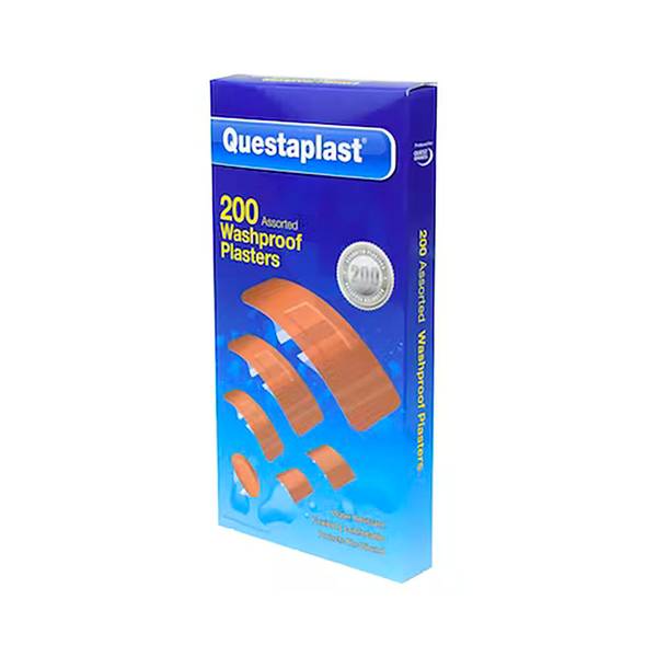 Hovedbilde Vannresistente Plaster - 200 stk Assorterte