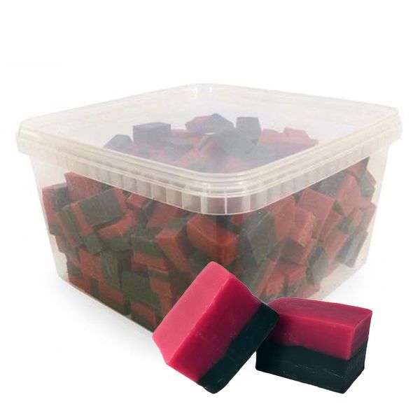 Bringebær/Lakrisfudge 2kg