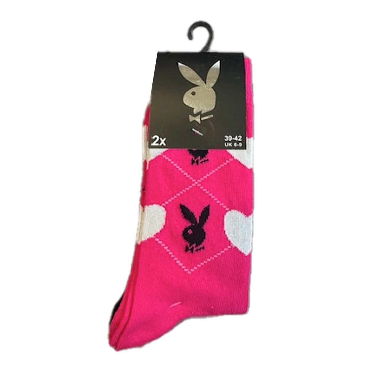 Playboy Damesokker 2pk - 39-42