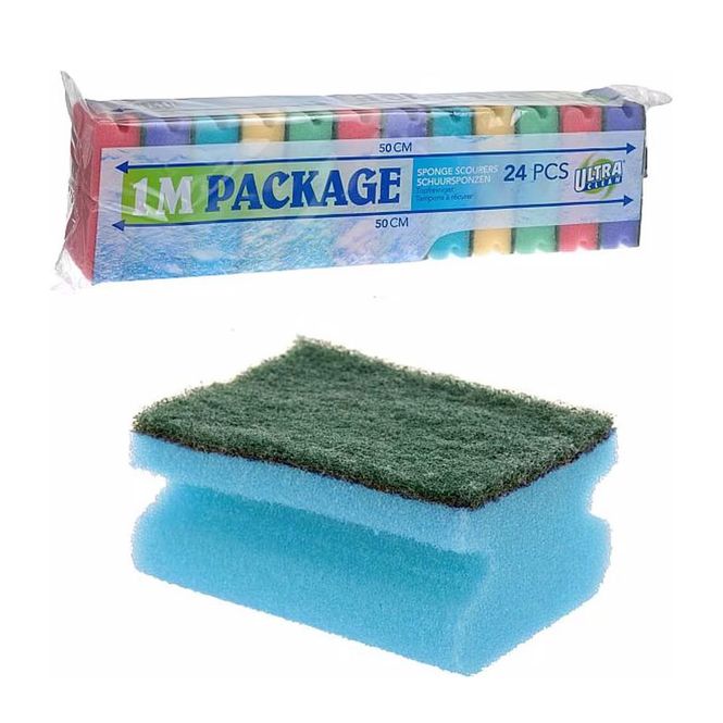 Hovedbilde Skuresvamper 24pk