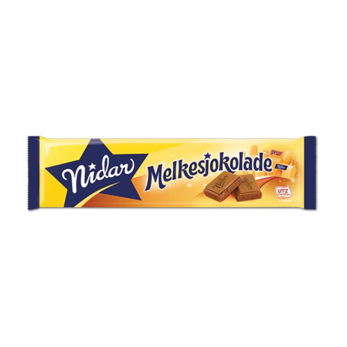 Nidar Melkesjokolade Storplate