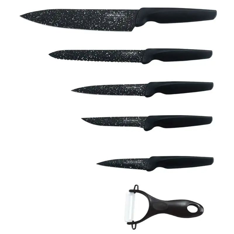 Knivsett 5 pk + Grønnsaksskreller