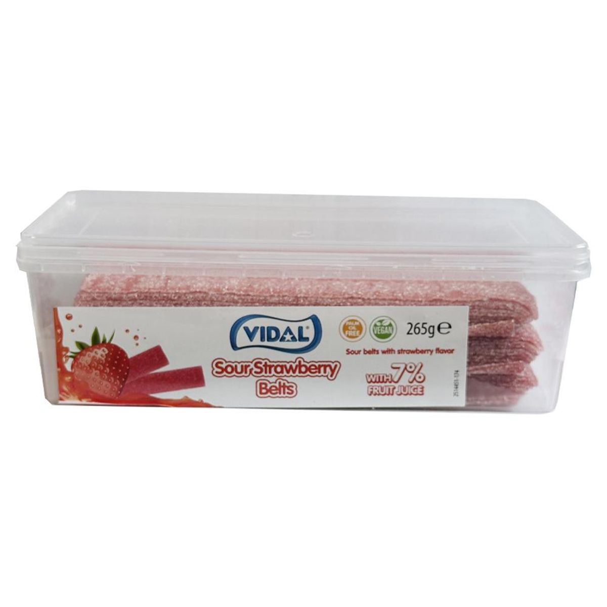 Sour Strawberry Belts