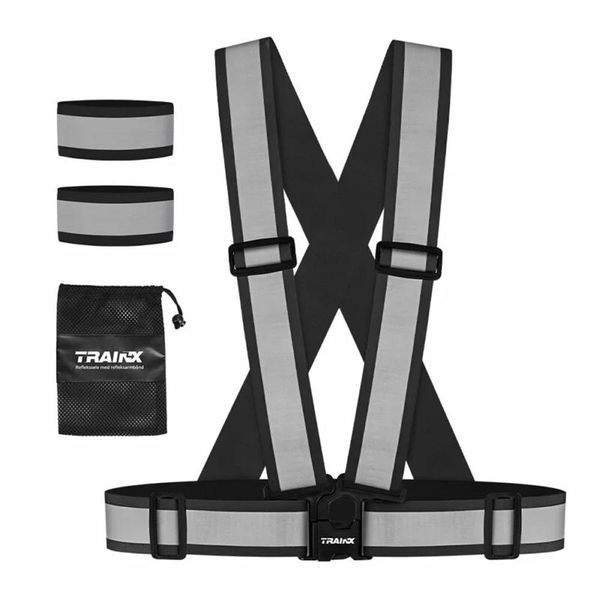 Hovedbilde Reflekssele med Refleksarmbånd - Sort