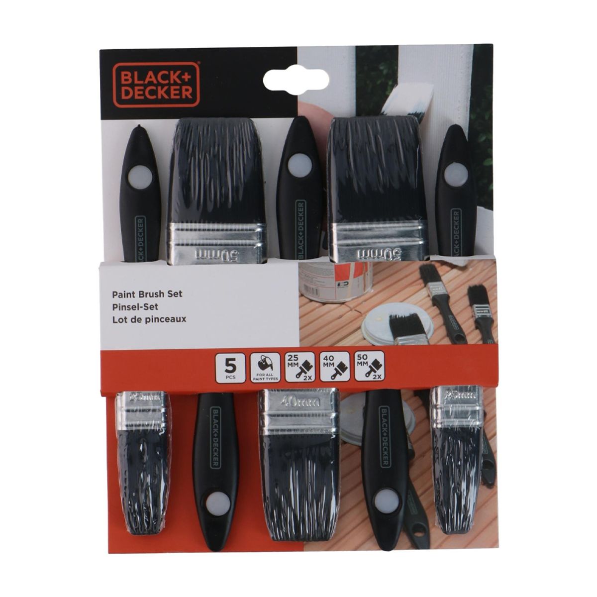Penselsett 5pk