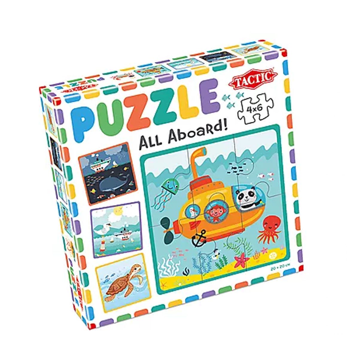 Puzzle 4 in 1 - All Aboard
