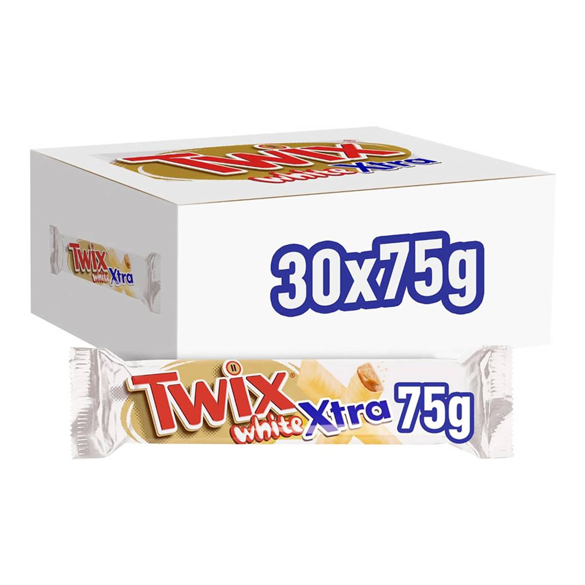 Twix White Extra (Kartong 30 x 75g)