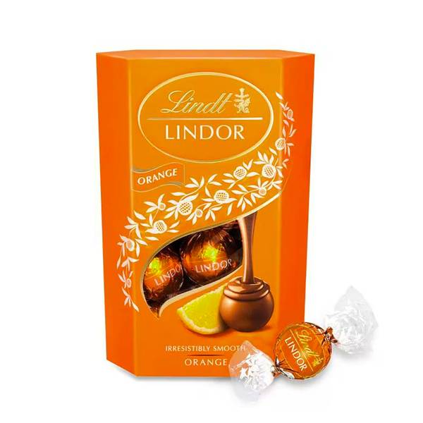Bilde av Lindor Orange - Sjokoladepraliner Appelsin