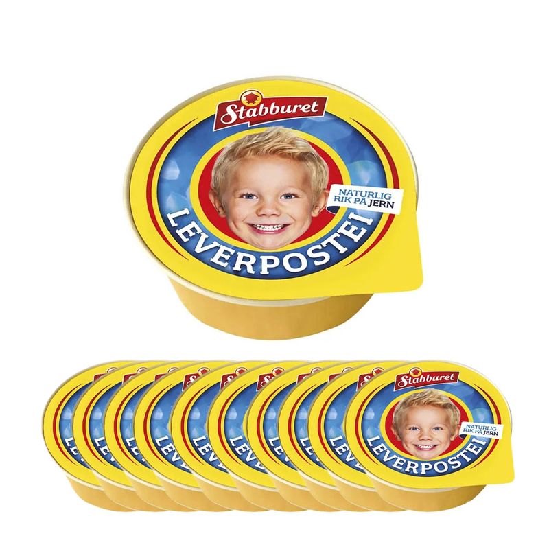 Leverpostei Kuvert 70stk