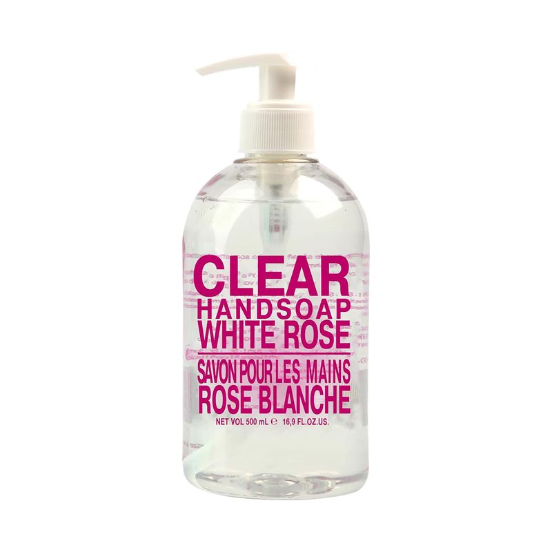 Clear Håndsåpe - White Rose