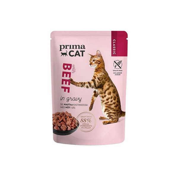 Bilde av Våtfor til Katt - Beef in Gravy