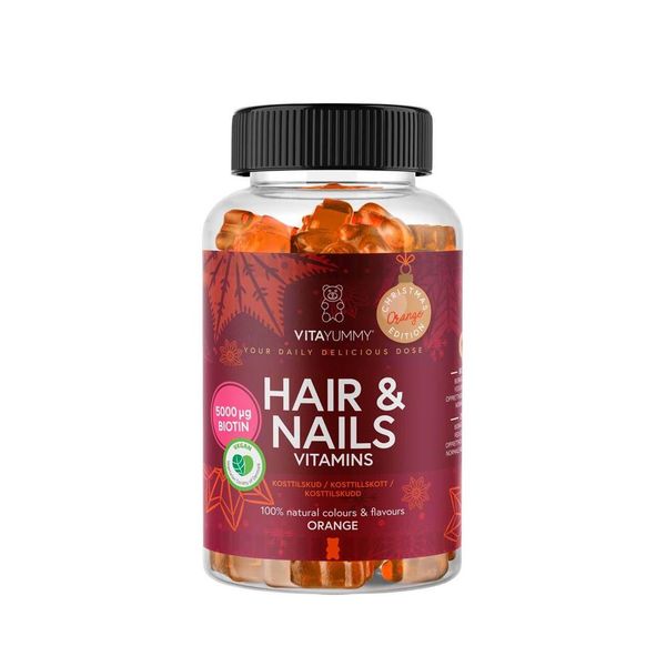 Hovedbilde Kosttilskudd Hair & Nails 60stk - Appelsin