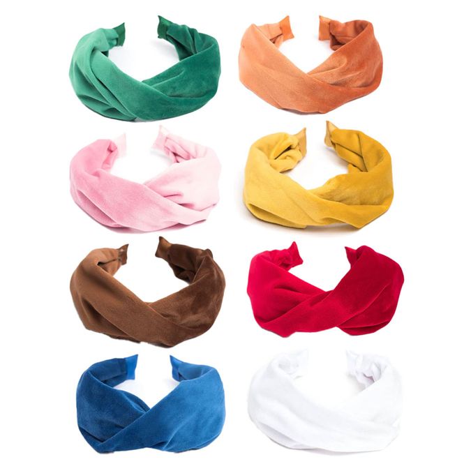 Hovedbilde Folded Velvet Hairband
