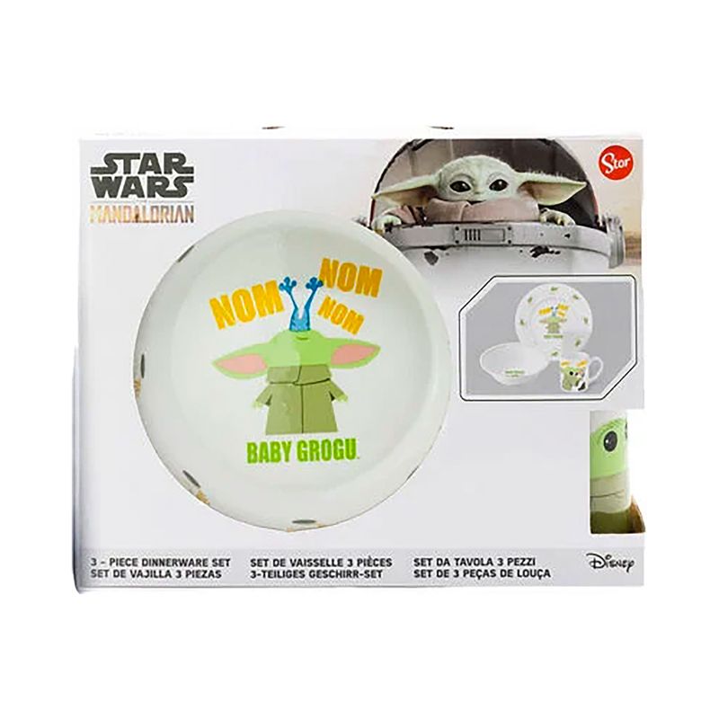 Spisesett i Keramikk - Star Wars The Mandalorian