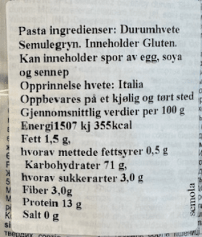 Penne Rigate 500g