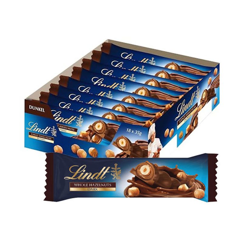 Lindor Sticks Hazelnut  (Kartong 18stk x35g)