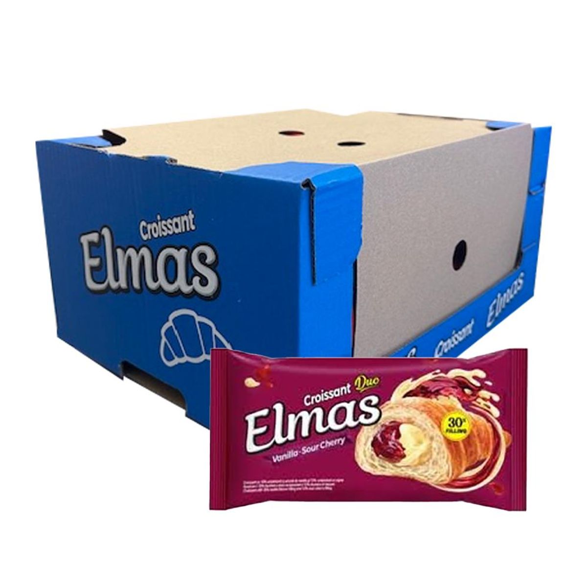 Croissant - Kirsebær (Kartong 26 x 60g)