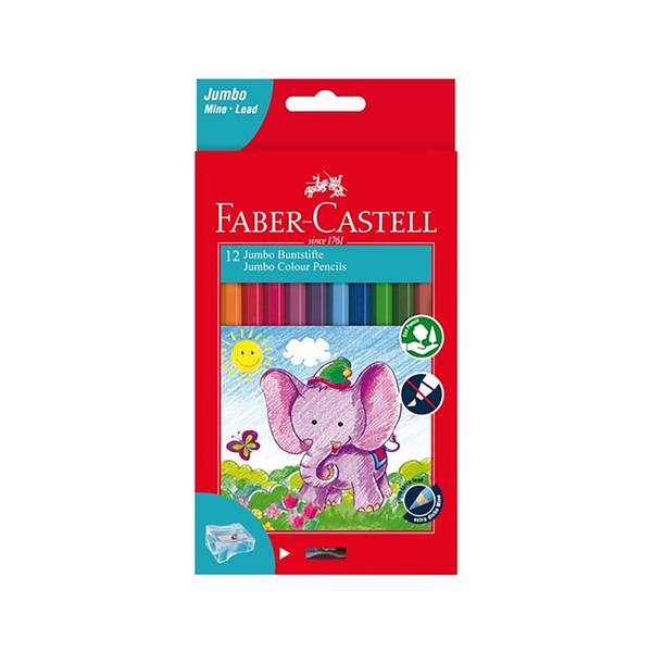 Bilde av Jumbo Fargeblyanter - 12pk