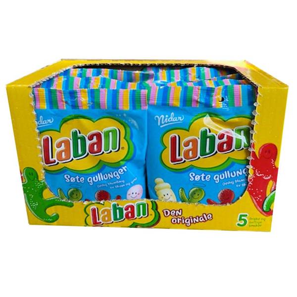 Bilde av Laban Søte Gullunger (kartong 14 x 200g)