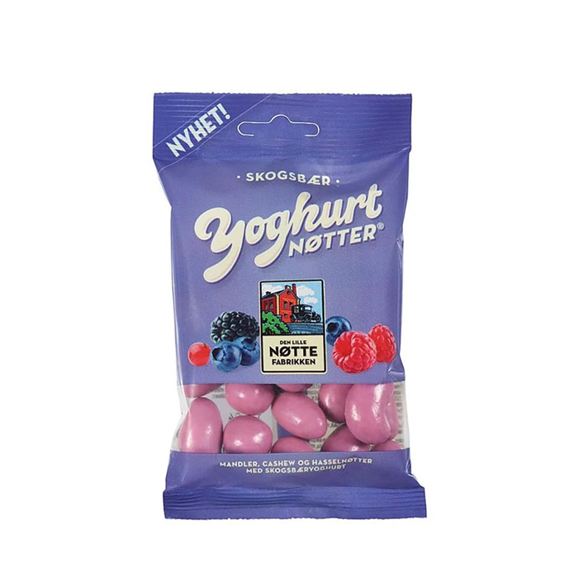 Yoghurtnøtter Skogsbær