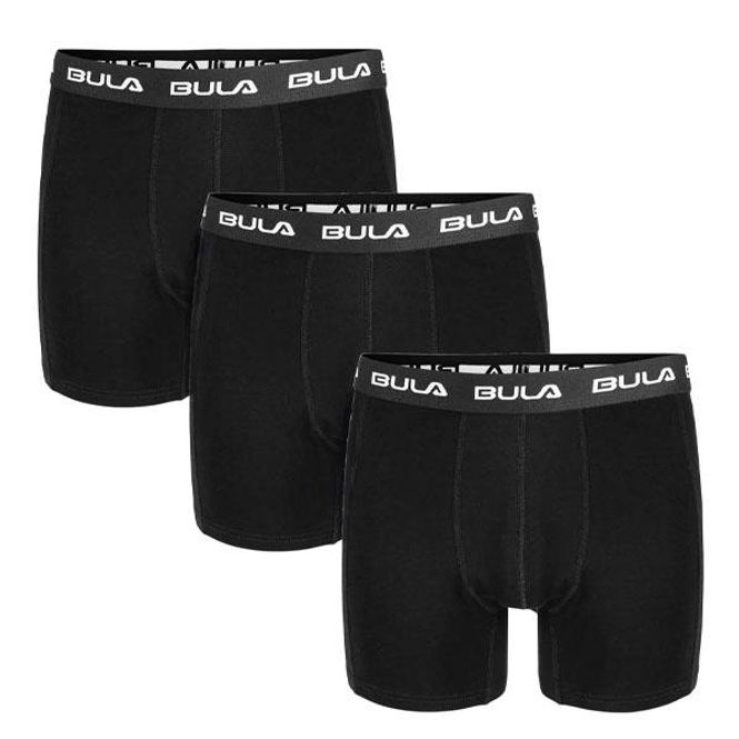 Hovedbilde Bula 3-pk Boxers - Black