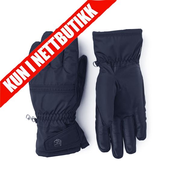 Alpine Primaloft Leather Glove - Female Navy