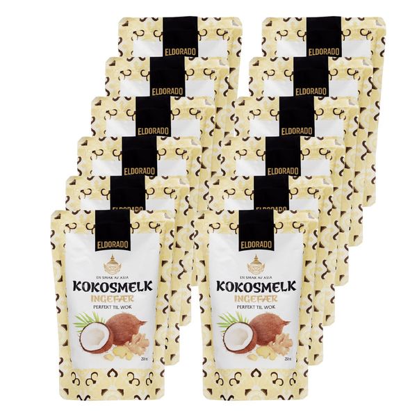 Kokosmelk Ingefær (Kartong 12 x 250ml)